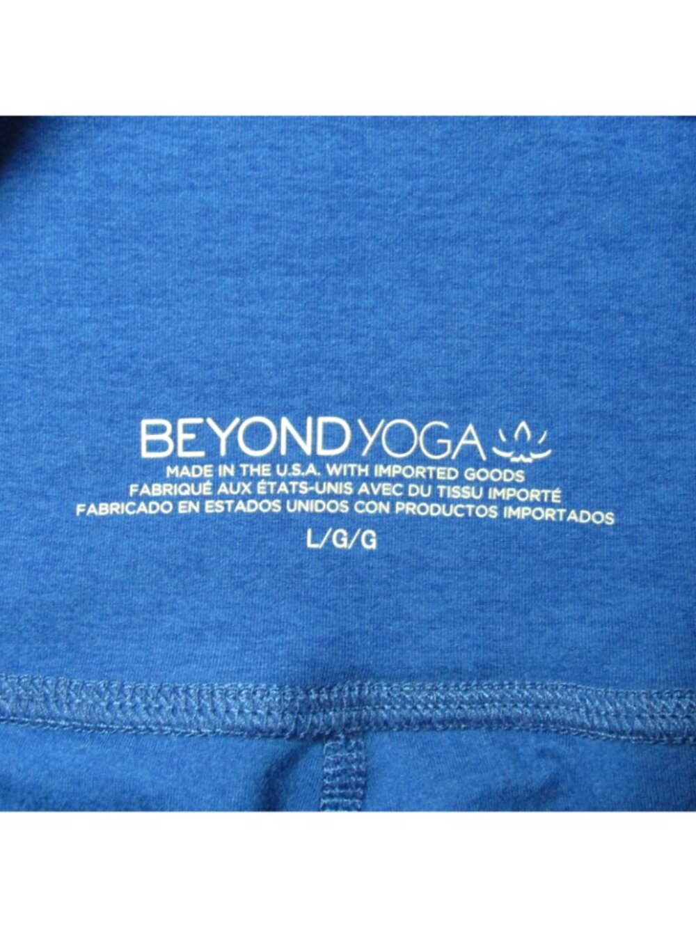 Beyond Yoga Lot of 3 Spacedye High Waist Pocket Leggings Womens Size Large Blue - Picture 5 of 16